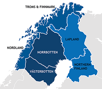 Small map of High North Cooperation